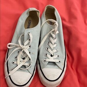 Converse Sky Blue Canvas Sneakers